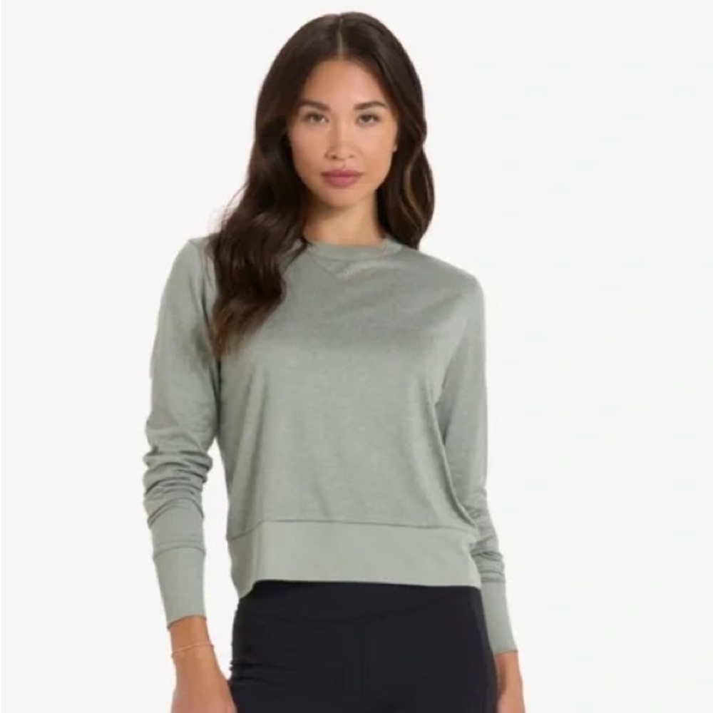 Vuori Daydream Crew, Eucalyptus Heather-XS-NEW!